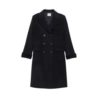 Ines De La Fressange Scarlett Coat - - Coats - Donna - Blu - S