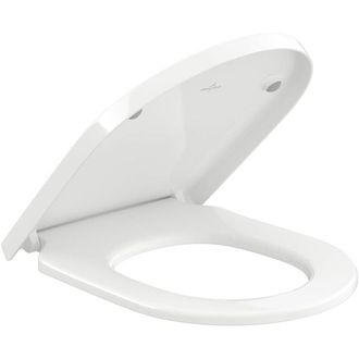 Villeroy & Boch Subway 3.0 closetzitting - met softclose en quickrelease Antibacterieel Wit Alpin