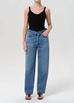 A Gold E Womens Echo Taper Jean In Shrine