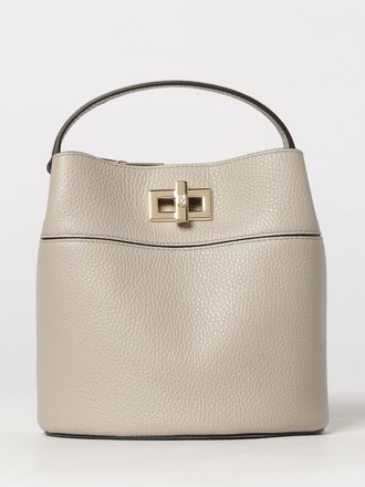 Furla Amelie Mini Leather Bucket Bag by with Turn-Lock Closure