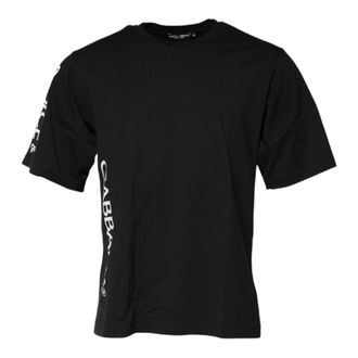 Dolce & Gabbana Hombre, Camisetas, Negro, Talla: S