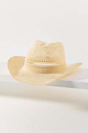Anthropologie Straw Rancher Hat