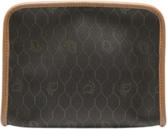 Dior Pre-owned Vintage Stoffen Tas - Dames - Vintage Tassen - Bruin - ONE Size - Vintage