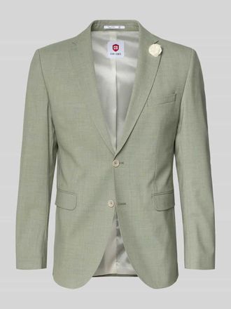 CG - Club of Gents Slim Fit 2-Knopf-Sakko mit Pattentaschen Modell Paul SV in Gruen, Gr&ouml;&szlig;e 102
