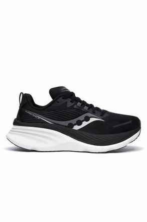Saucony Womens Hurricane 24 Running Shoes In Black Carbon