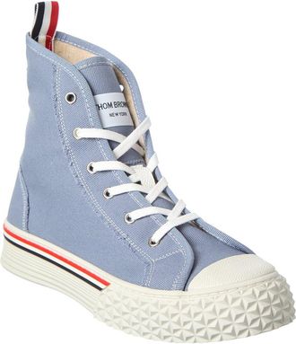 Thom Browne Thom Brown High-Top Canvas Sneakers