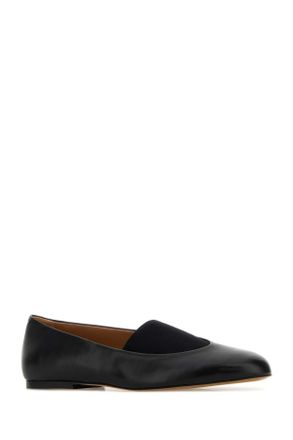 Jil Sander J16wz0023p7689 001 Black Ballerine Flat Shoes