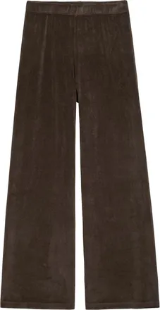 Suzie Kondi Zephyra Wide-leg Terry Trousers - Brown - S (UK8-10 / S)
