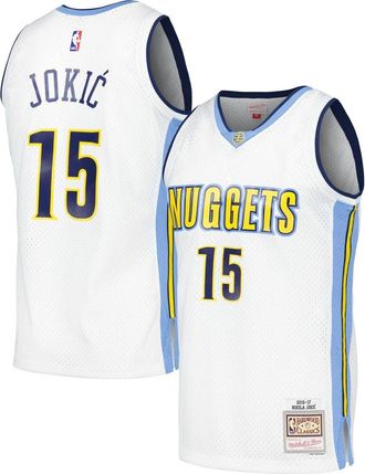 Mitchell & Ness Mens Mitchell & Ness Nikola Jokic White Denver Nuggets 2016/17 Throwback Swingman Jersey at Nordstrom, Size Medium