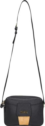 Alviero Martini 1A Classe Windy City Reporter Bag - Dames - Schoudertassen - Zwart - ONE Size - Katoen - Tassen