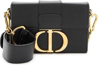 Dior Black Calfskin Montaigne 30 Shoulder Bag (Authentic Pre-Loved)