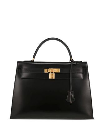 Hermès 1987 Kelly 32 leather handbag - Zwart