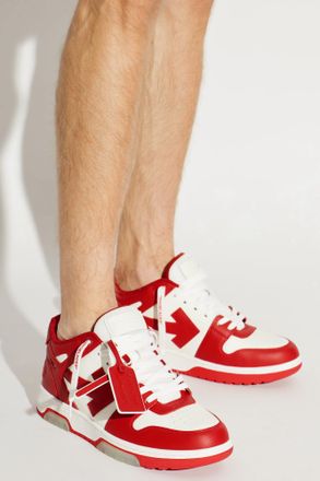 Off-white OUT OF OFFICE Sports Shoes, Mens, Red