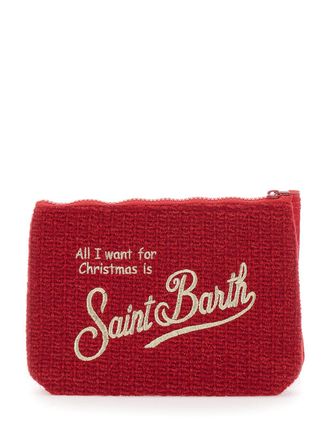 MC2 Saint Barth Aline Clutch - Red