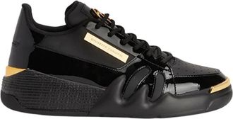 Giuseppe Zanotti Stijlvolle Sneakers - Heren - Sneakers - Zwart - 44 EU - Leer - Schoenen