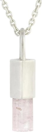 Parts Of Four sterling silver Talisman rubellite Necklace - unisex - Sterling Silver/Rubellite Tourmaline - One Size