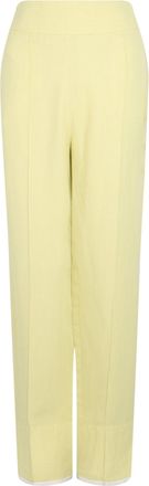 Ferragamo Contrast-Piping Tailored Pants