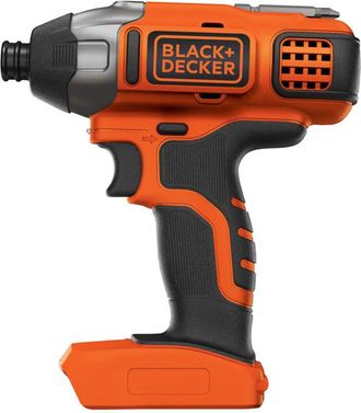 Black+Decker Black&decker - Bdcim18n-xj Destornillador El&eacute;ctrico Y Llave De Impacto 3000 Rpm Negro, Naranja