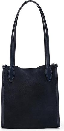 Madewell Lexington Sm Tote - Flesh Out Handbags Juniper Berry, Leather
