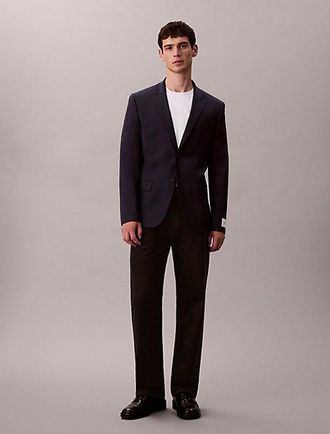 Calvin Klein Blazer Slim De Lana Tropical