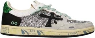 Premiata Sneakers, female, Multicolor, Size: 10 US Bskt Clayd 8165
