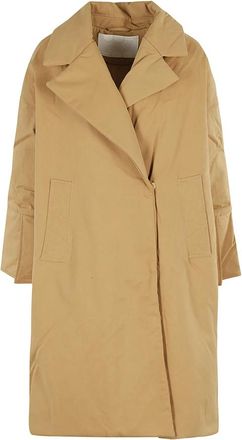 OOF Wear Stijlvolle jas voor alle gelegenheden - Dames - Mantel - Bruin - XS - Jassen