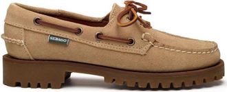 Sebago Beige Su&egrave;de Mocassins Comfort Stijl - Dames - Bootschoenen - Beige - 39 1/2 EU - Su&egrave;de - Schoenen