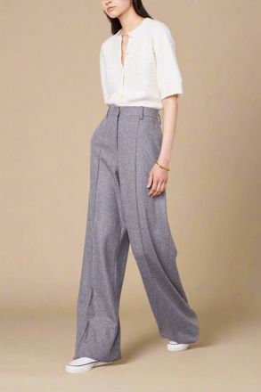 Officine G&eacute;n&eacute;rale Rosa Italian Jersey Pant In Mid Heather Grey