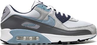 Nike Air Max 90 Pure Platinum Warm Blue sneakers - unisex - Leather - 8 - Grey