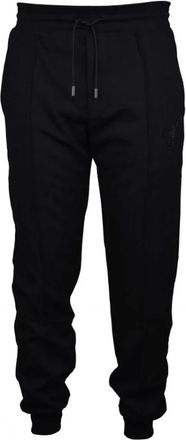 Giuseppe Zanotti Joggingpak - Heren - Sweatpants - Zwart - XS - Leer - Broeken