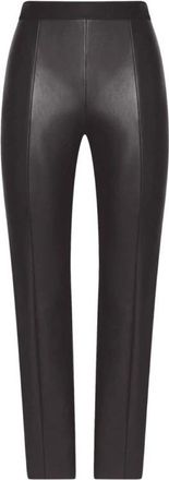 Wolford Geknipte broek - Dames - Vrijetijds broeken - Bruin - M - Wol - Broeken