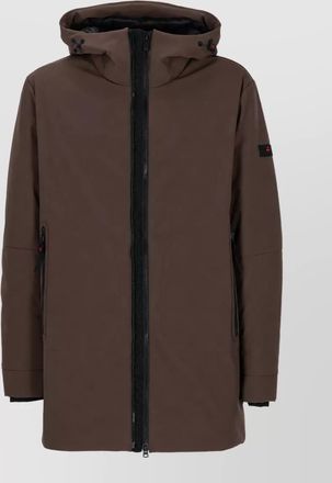 Peuterey padded hooded long jacket