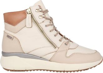 Pikolinos Schoenen, Dames, Wit, 38 EU, Off White Dames Enkellaars