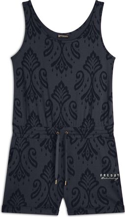 Freddy Tuta corta floreale in jersey con top a canotta