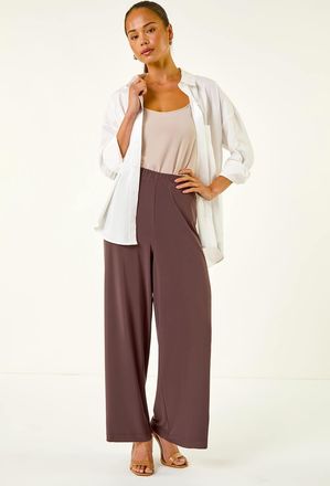 Roman Wide Leg Stretch Trouser