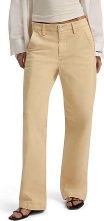 Favorite Daughter The Taylor Low Rise Wide Leg Pants in Moonbeam at Nordstrom, Size 31