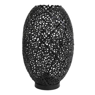 Light & Living L&aacute;mpara De Mesa - Sinula - Negro - Metal - E27 - - Light&living
