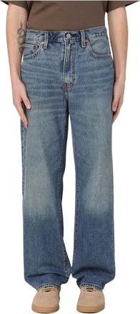 Levi's Jeans, Heren, Blauw, W33, Katoen, Loose Fit Jeans