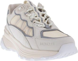 Moncler Womens Lite Low-top Sneakers - Ivory Nylon - Size EU 40