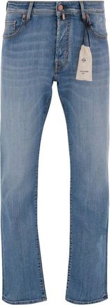 Jacob Cohen Blue Mid Rise Jeans