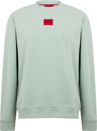 HUGO BOSS Hugo Mens Diragol Crew Neck Sweatshirt in Pastel Green - Size X-Large