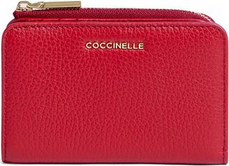Coccinelle Portafoglio con zip - Rosso