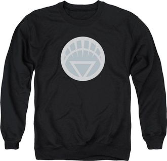 Gildan Green Lantern White Symbol Adult Crewneck Sweatshirt