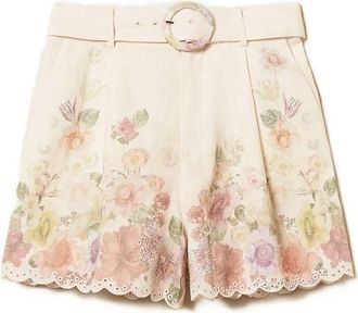 Twin-Set Shorts With Belt
