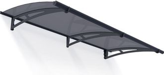 Palram Palram-canopia - Canopia Aquila Marquesina Para Puerta 205x91 Cm Gris