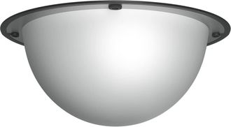 vidaXL Espejos De Tr&aacute;fico 2 Uds Combados Acr&iacute;lico &Oslash;40 Cm Vidaxl