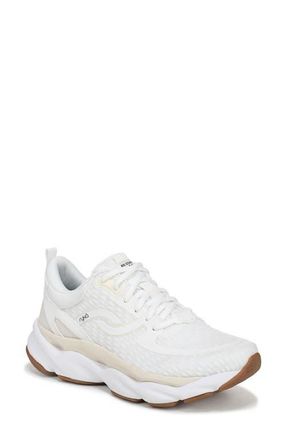 Ryk&auml; Rezorb Max Walking Sneaker in Bight White at Nordstrom, Size 6.5