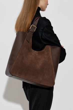 Furla Dora Large Bag, Womens, Brown