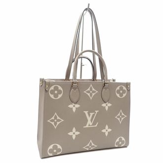 Louis Vuitton Tourterelle Monogram Empreinte Shoulder Bag Tote Bag (Pre-Owned)