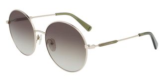 Longchamp LO143S 711 Womens Sunglasses Gold Size 58